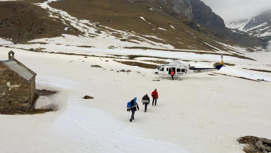 Dos excursionistas tendrán que pagar más de 3.000 dólares por su propio rescate en Girona