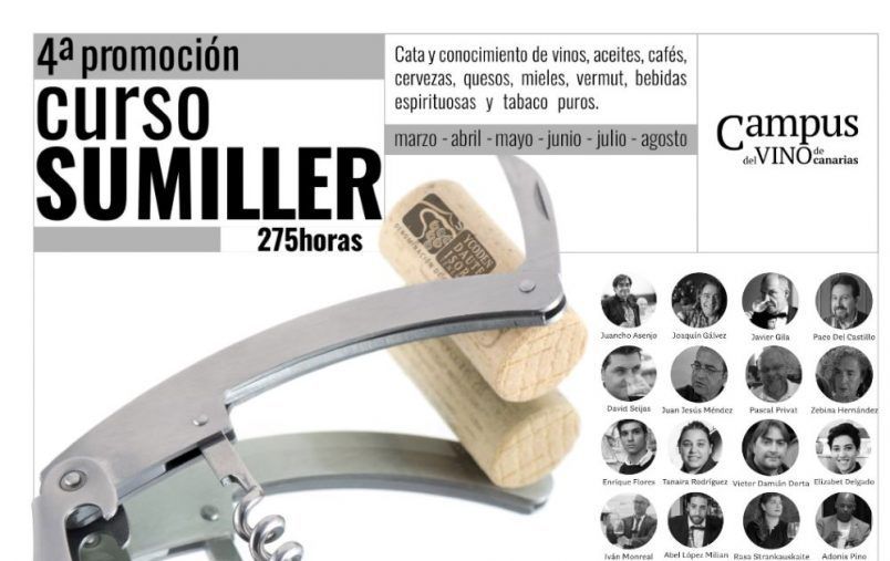 Arranca la IV Promoción del Curso de Sumiller del campus del Vino de Canarias