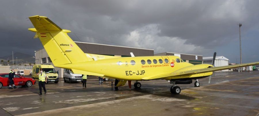 Avión medicalizado del SUC: La respuesta que acorta distancias