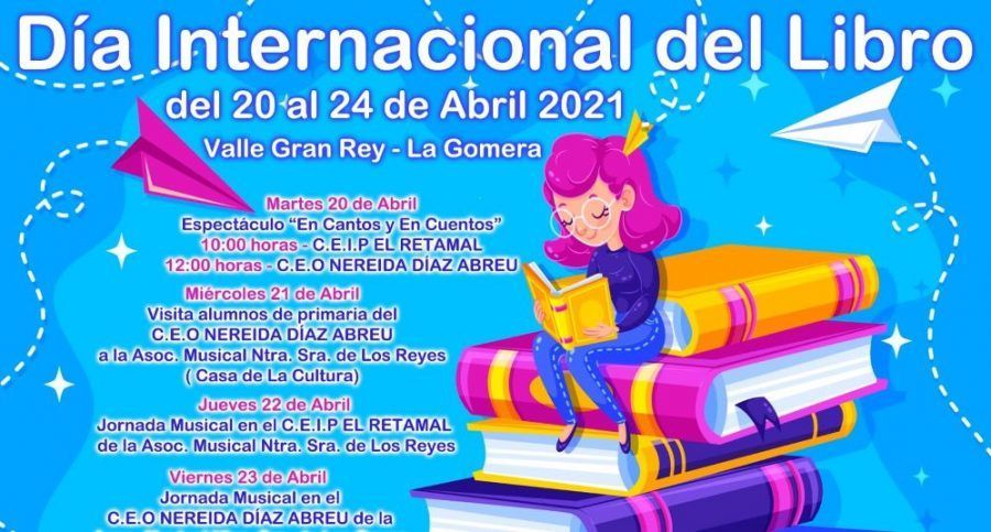 Valle Gran Rey conmemora el ‘Día Internacional del libro’ con diversas actividades