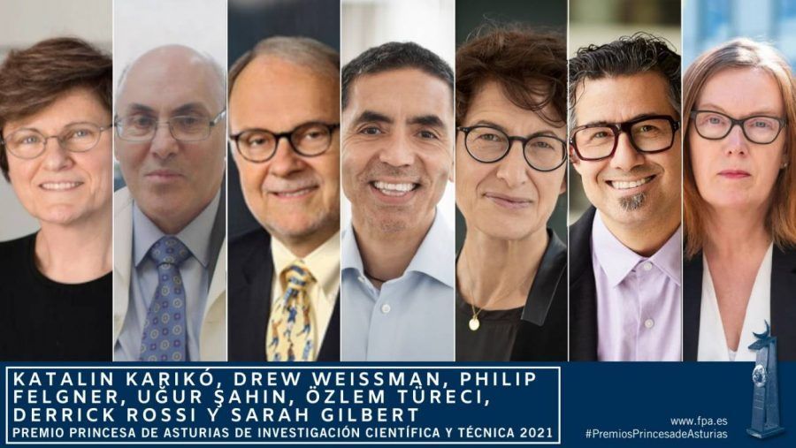 Los Premios Princesa de Asturias reconocen la labor de los investigadores de las vacunas contra la covid-19