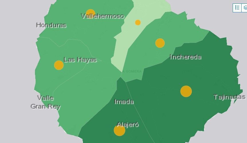 La Gomera incrementa en nueve sus casos positivos, los activos son ya 42, la incidencia roza los 250 casos/100.000 h.