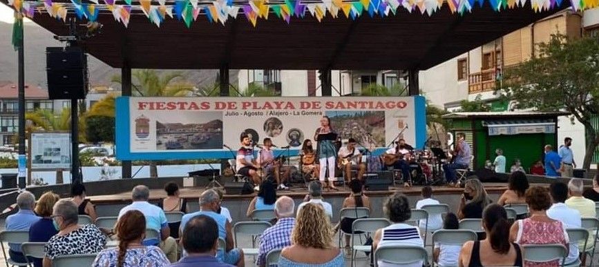 Celebran un festival en Playa de Santiago a beneficio de la isla de La Palma, el sábado 9 de octubre