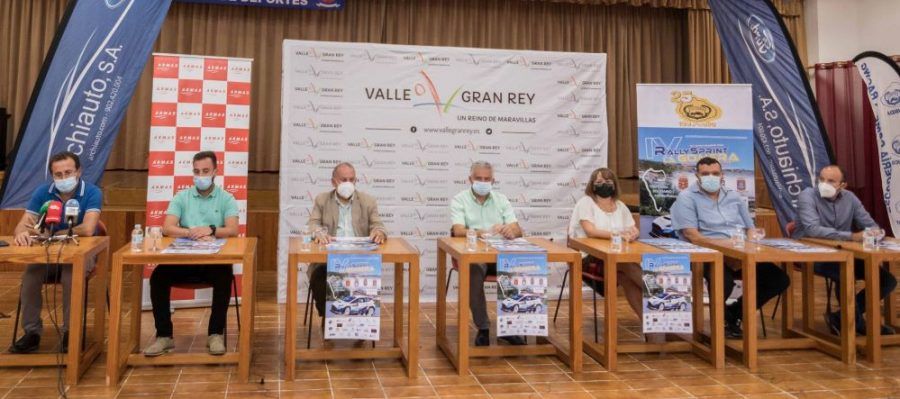 El IV Rallysprint La Gomera, presentado en Valle Gran Rey