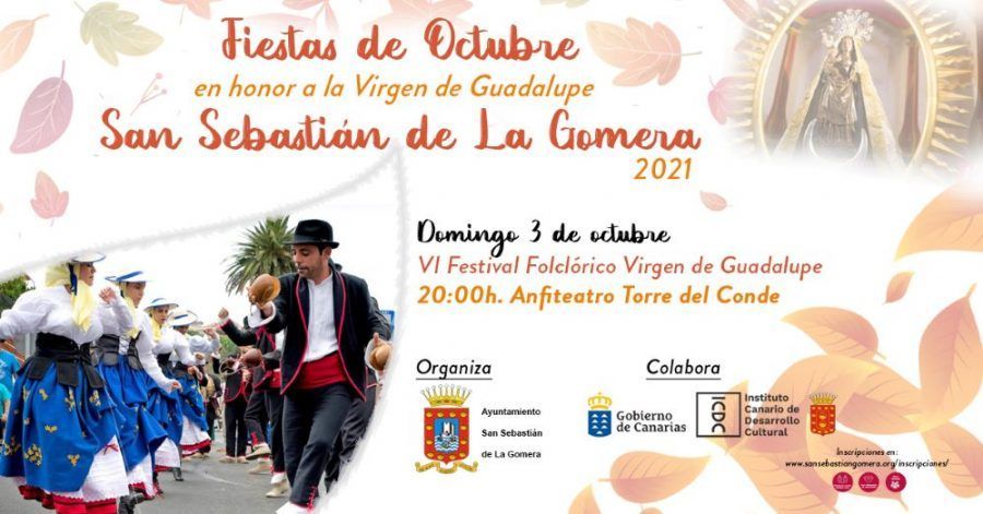 San Sebastián de La Gomera celebra este domingo el VI Festival Folclórico Virgen de Guadalupe