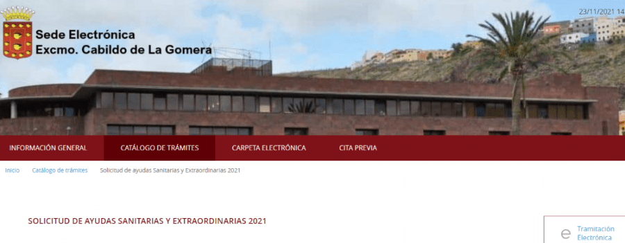 Este viernes concluye el plazo para acogerse a la línea de ayudas sanitarias y extraordinarias del Cabildo de La Gomera