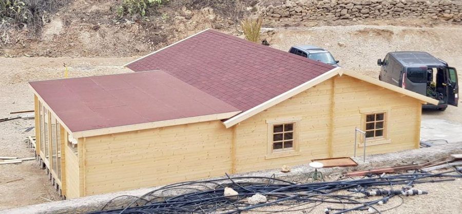 Vivienda despliega en La Palma las primeras 30 viviendas modulares para hacer frente a la emergencia provocada por el volcán