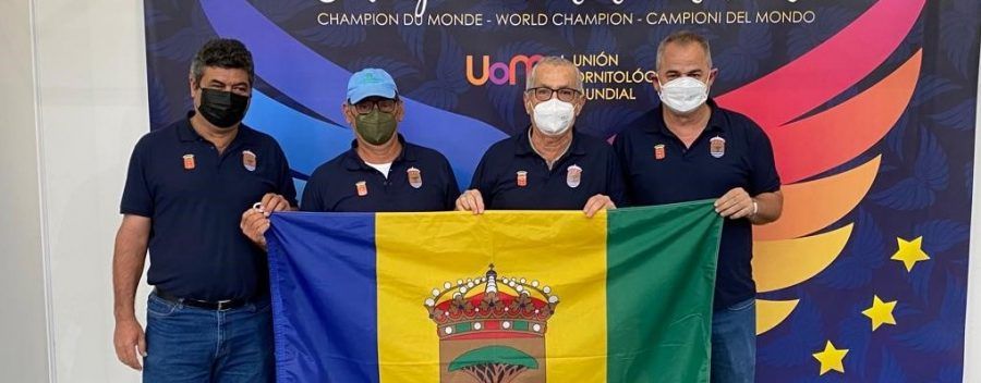 La Asociación Ornitológica ‘Tajonaje’ de Alajeró participa en el Campeonato Mundial