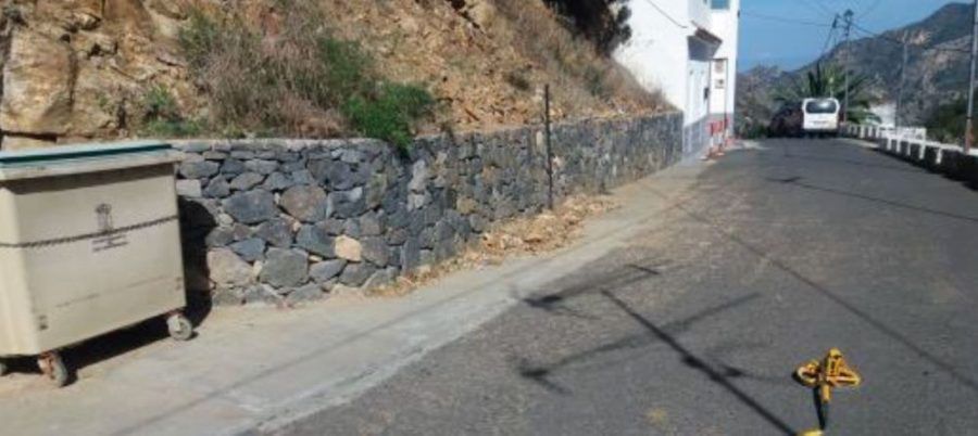 Sale publicada la licitación de la mejora de la carretera entre El Carmen y Los Loros en Vallehermoso por 97.950 euros