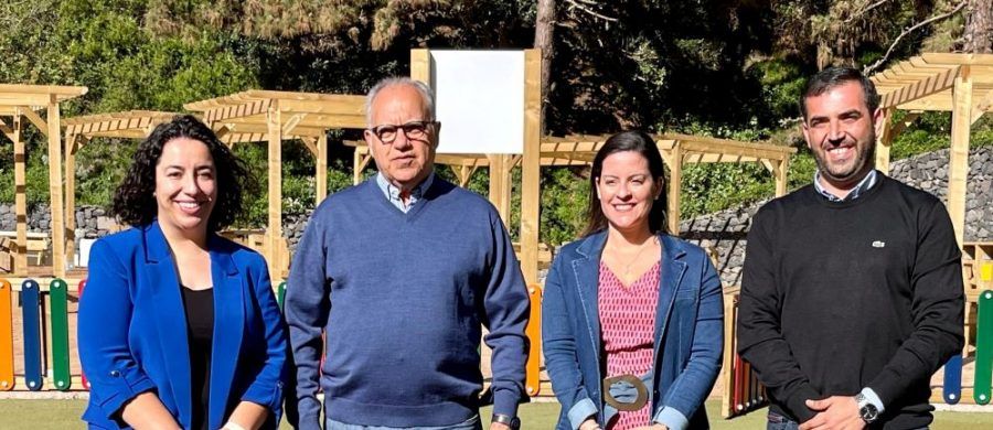 Cabildo de La Gomera y Turismo de Canarias aperturan la zona recreativa del Barranco de La Madera