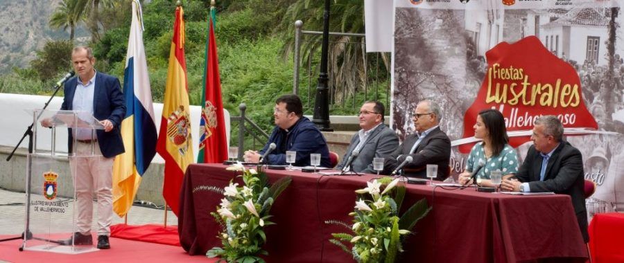Vallehermoso presenta las Fiestas Lustrales que comenzarán el 28 de mayo y se prolongarán hasta el 6 de agosto
