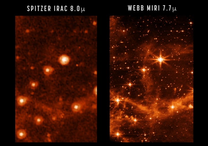 Astronomía y Astrofísica: Salto de gigante en la visión infrarroja del universo gracias al Webb