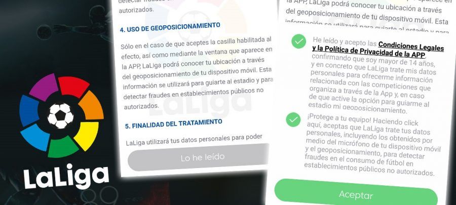 La Audiencia Nacional confirma la multa a La Liga por espiar a los bares con su app