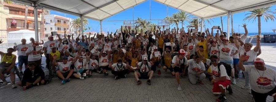 San Sebastián de La Gomera celebró la segunda edición de ‘Baloncesto de Corazón’