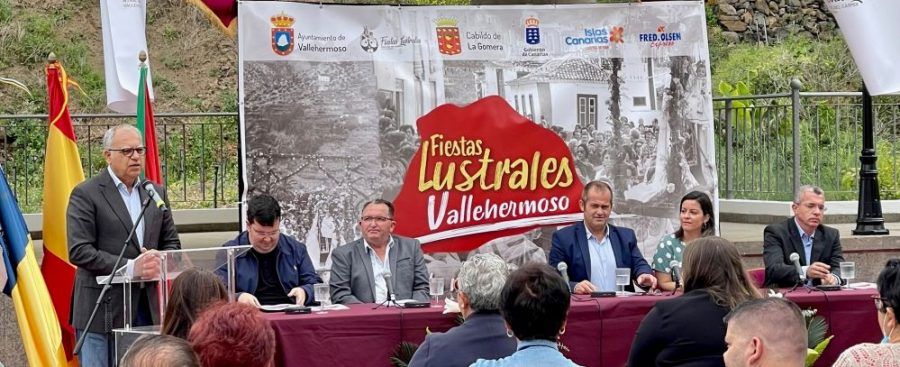 El Cabildo aprueba el convenio de colaboración para las Fiestas Lustrales de Vallehermoso