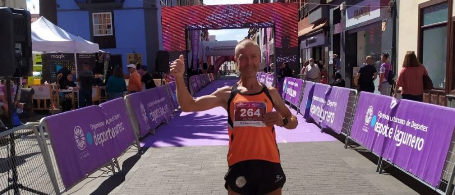Ralf Zinke logra la plata en la XXI medio maratón ciudad de La Laguna