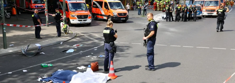 Un atropello múltiple en Berlín deja al menos un muerto y decenas de heridos