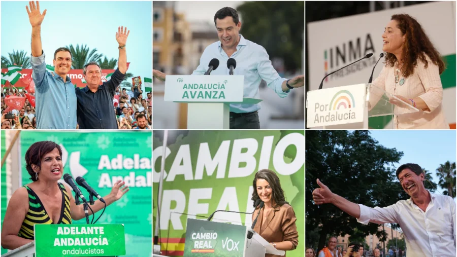 Andalucía decide su futuro con un Moreno Bonilla en ventaja y el acecho de la extrema derecha
