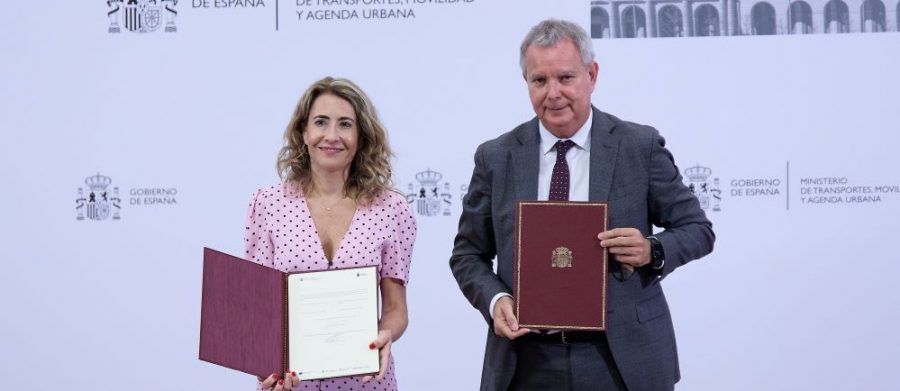 Sebastián Franquis firma con el Estado la primera transferencia de fondos Next Generation para vivienda que se concede a una comunidad autónoma en España