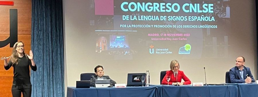El Congreso CNLSE ratifica a las lenguas de signos como lenguas insustituibles para las personas sordas y sordociegas