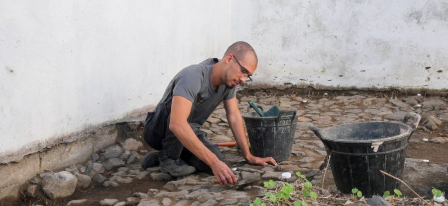 Patrimonio encuentra nuevos elementos en el convento dominico de San Pedro, en Hermigua (La Gomera)
