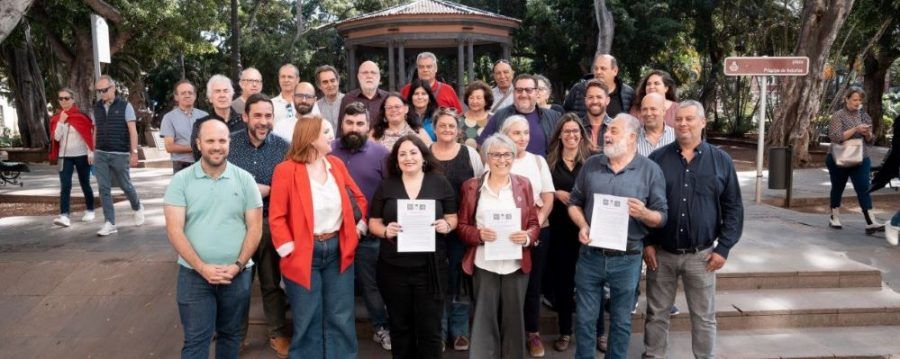 Izquierda Unida, Podemos y Sí se puede presentan la coalición Unidas Sí Podemos