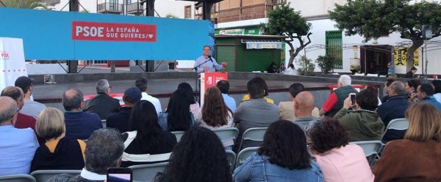 El PSOE celebra este jueves dos mítines en el municipio de Alajeró