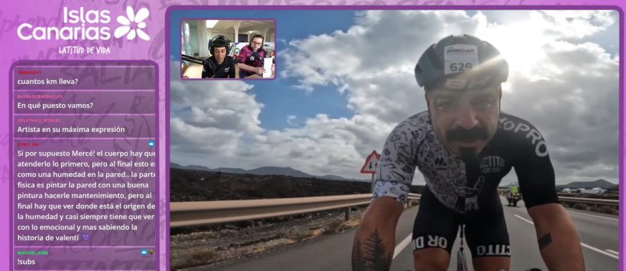 Turismo posiciona las islas como destino líder para la práctica deportiva a través de un triatleta y sus 5 millones de seguidores