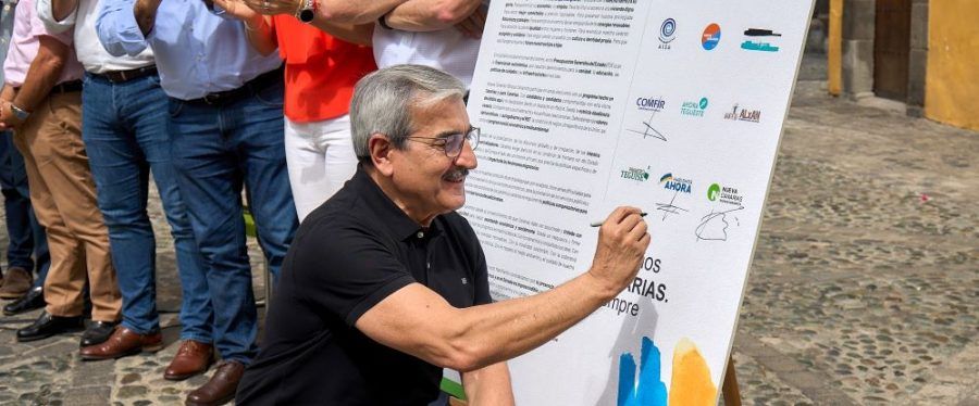 NC y 20 partidos más de obediencia canaria se unen el 23J para defender Canarias y la democracia en Madrid