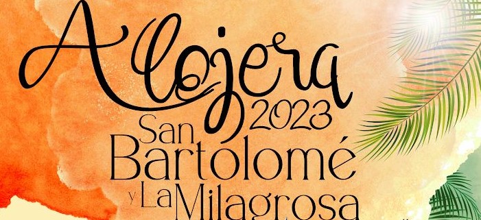 Alojera “se viste” de fiesta por San Bartolo y La Milagrosa