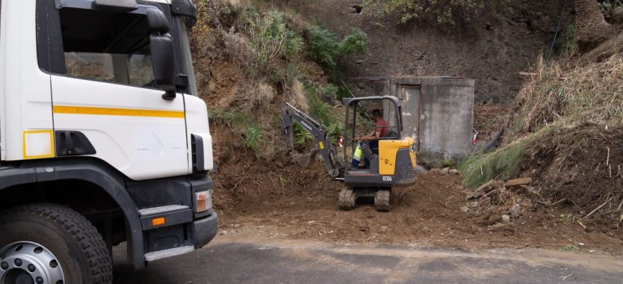 El Cabildo de La Gomera inicia la construcción de la pista para mejorar la accesibilidad de Lomo San Pedro – El Andén