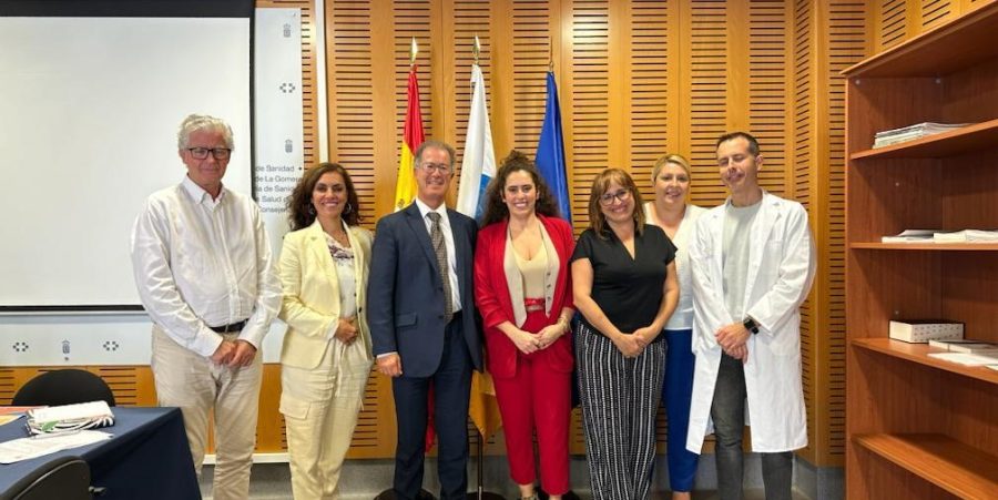 Cabildo de La Gomera y Gerencia de Servicios Sanitarios coordinan acciones de mejora para la Unidad de Atención a las Drogodependencias
