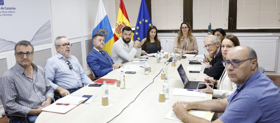 La Consejería traza un plan de trabajo con los cabildos para salvar la financiación europea en materia de Transportes