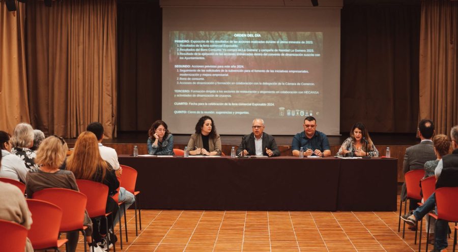 Continúan los encuentros con el sector empresarial de La Gomera en Vallehermoso y San Sebastián