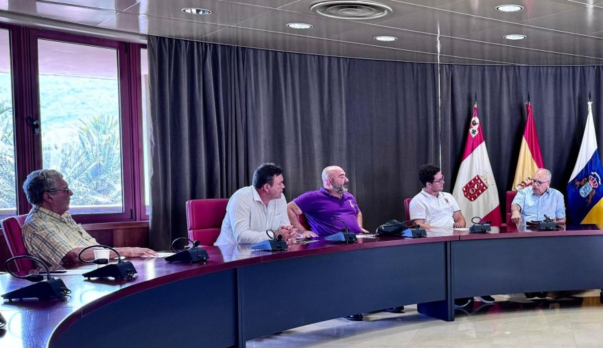 Cabildo de La Gomera y sector del taxi avanzan en la regulación de áreas sensibles y la activación de nuevos incentivos