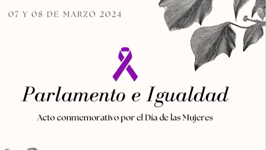El Parlamento de Canarias conmemora el 8M reivindicando la lucha unida de mujeres y hombres por la igualdad real