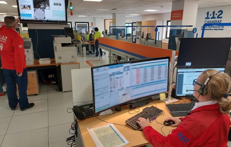 Tres heridos tras la colisión de dos vehículos en Valle Gran Rey, La Gomera