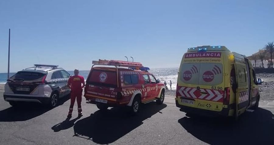 Fallece un bañista tras ser sacado del agua con signos de ahogamiento en La Gomera