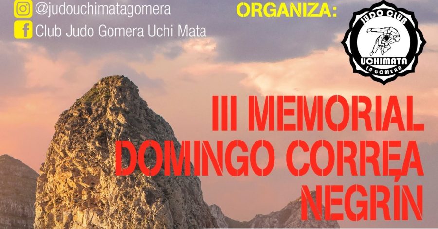 El Judo Club Uchimata presenta el III Memorial Domingo Correa Negrín en el Audillón de San Sebastián de La Gomera