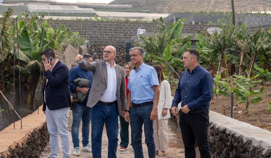 López Aguilar: “La Palma revive y lo hace con el impulso europeo desde la garantía del Gobierno de España”