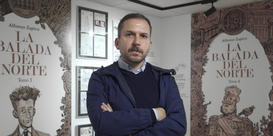 Alfonso Zapico, dibujante y profesor: “El cómic es un lenguaje fantástico para los alumnos pero infrautilizado por los docentes”