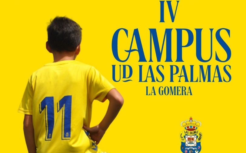 El Ayuntamiento de San Sebastián de La Gomera y la UD Las Palmas presentan la cuarta edición del Campus de Fútbol de verano