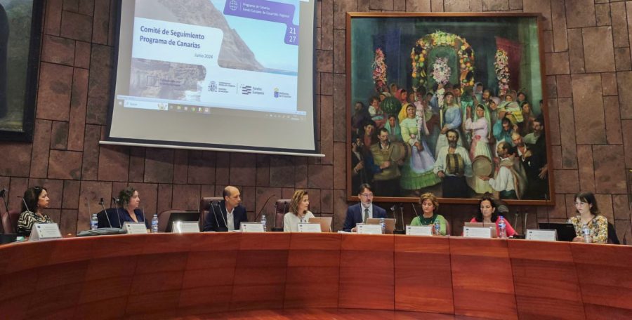 El comité de seguimiento del Programa FEDER Canarias 2021-2027 se reúne en La Gomera