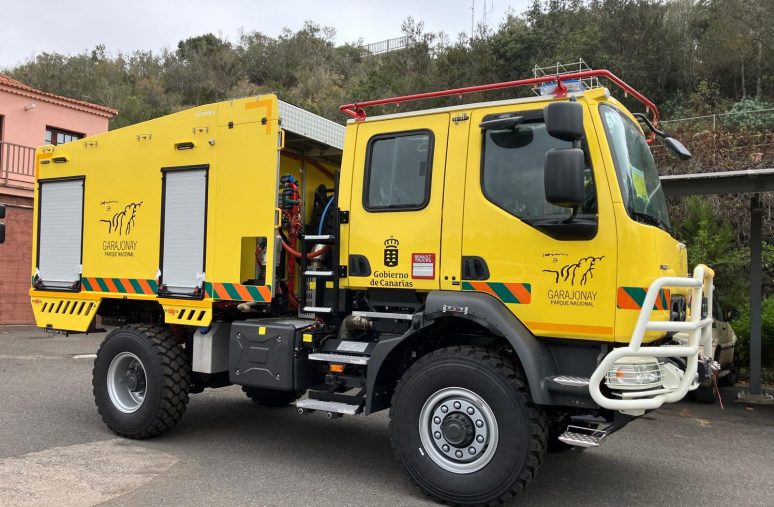 El Parque Nacional de Garajonay contará con dos nuevas autobombas forestales para la protección de sus montes