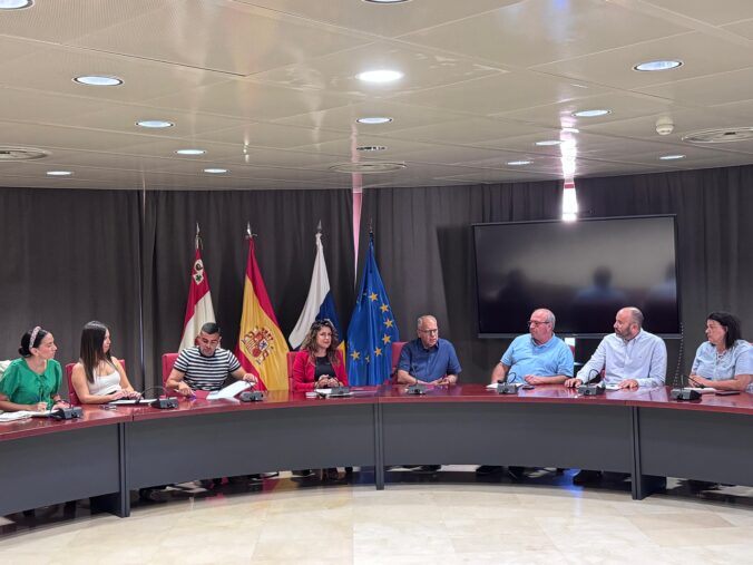 Cabildo de La Gomera y ayuntamientos abordan acciones de promoción y dinamización comercial para la campaña navideña