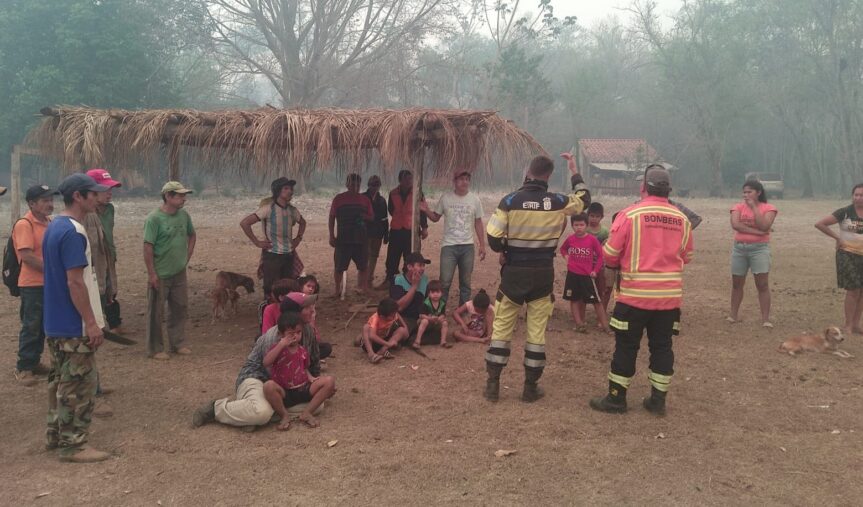 Los EIRIF participan en una misión internacional de apoyo en Bolivia ante la emergencia por incendios forestales
