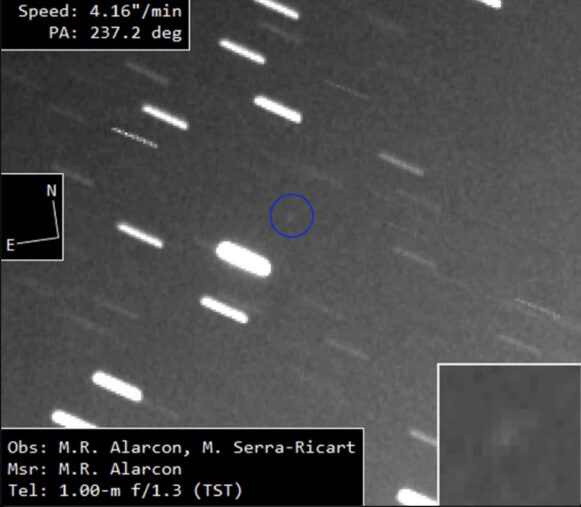 Investigadores del Instituto de Astrofísica de Canarias descubren un nuevo asteroide cercano a la Tierra