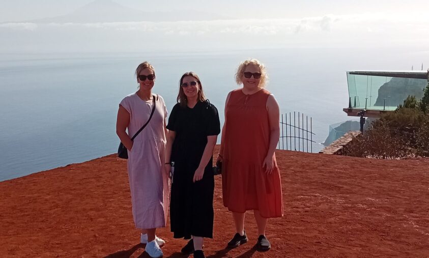 Profesionales de la prensa finlandesa visitan La Gomera para darla a conocer como destino diferenciado