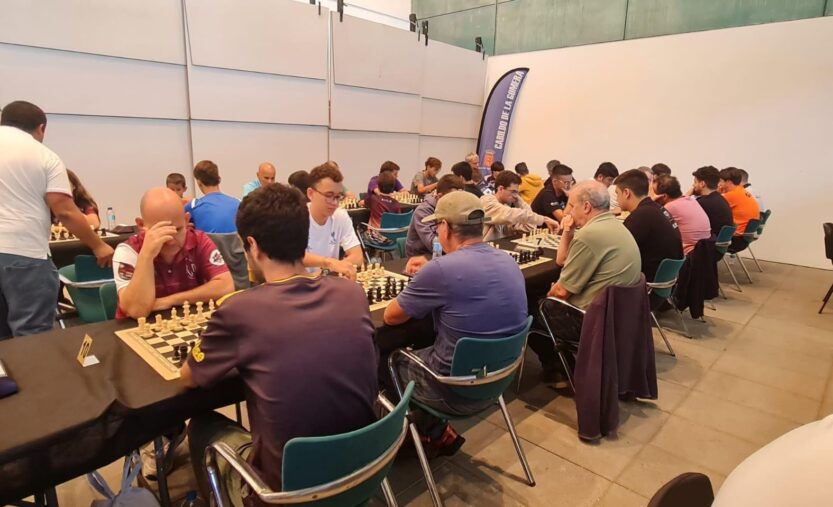 Más de un centenar de personas participaron en el XVIII Open de Ajedrez Activo Isla de La Gomera