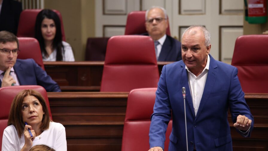 NC-BC ratifica en la sede del Parlamento la traición de Clavijo al pueblo saharaui